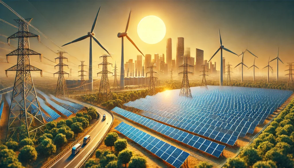 22.49% of India's Electricity from Renewables (Jan-Mar 2025)