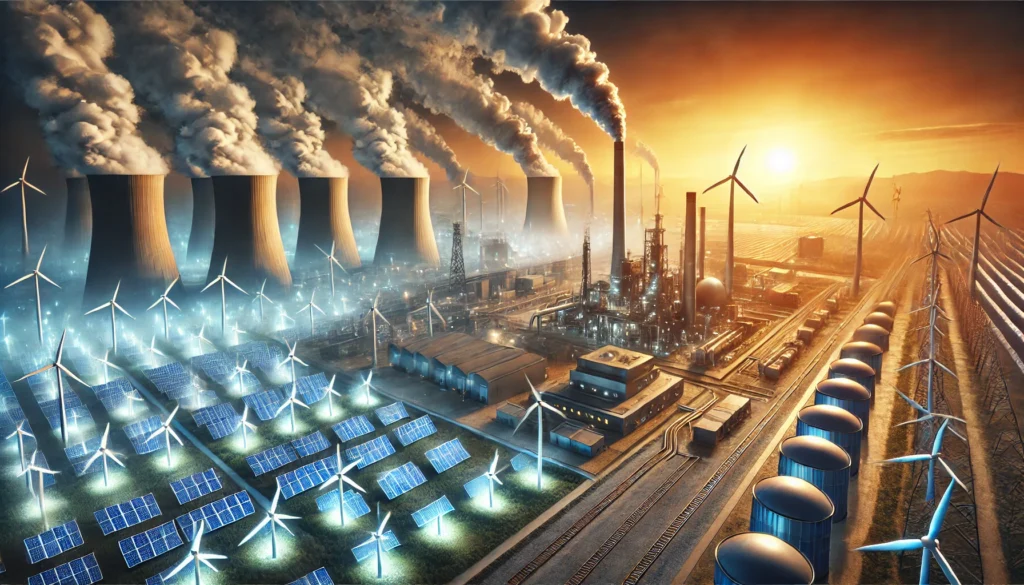 Wind and Solar Overtake Coal in U.S. Power Generation, but Emissions Remain Stagnant