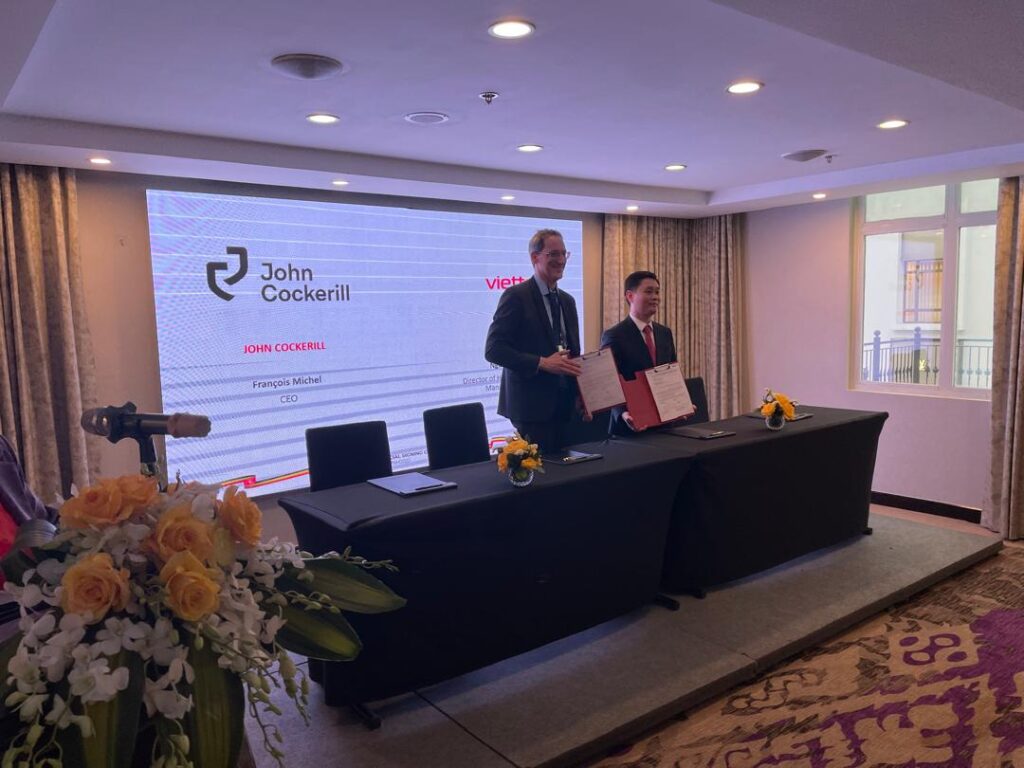 John Cockerill and Viettel Group partner for green hydrogen and energy transition