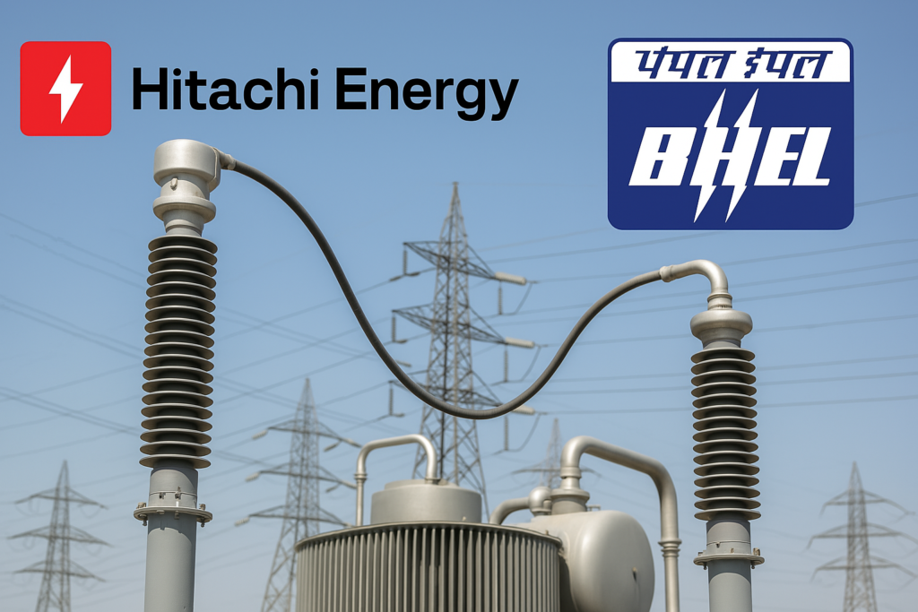 (BHEL-Hitachi Energy Consortium Wins Contract for 6,000 MW Renewable Transmission Project from Rajasthan to Uttar Pradesh)